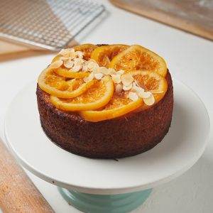Orange almond syrup cake (Gluten free)